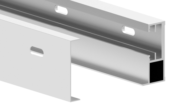 FLEX-MOUNT PRO Profil-Set fuer eleganza canopy Vordach 1400-88-11VDE-FLEX.1400