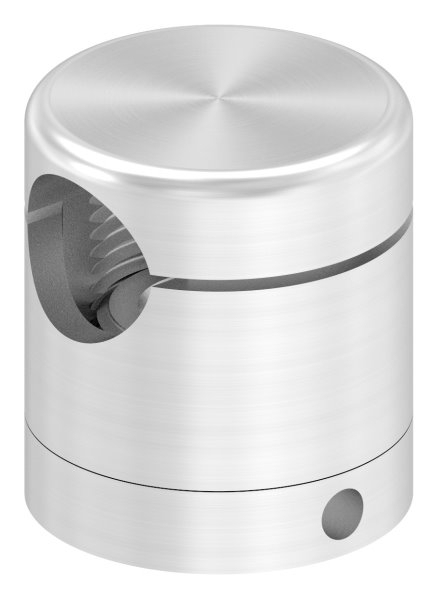 Support de base Brenk pour barres Ø 14mm, ALU