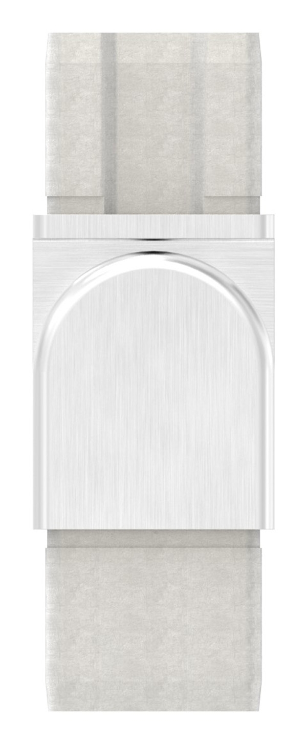 Joint de raccordement pour tuyau 40x40x2mm, V4A