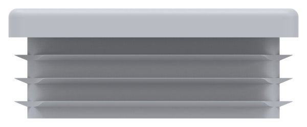Capuchon plastique pour tube carré 50x50mm