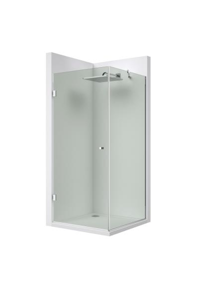 Beschlagset Duschkabine Pendeltuer Edelstahl Glanz fuer 8-10mm Glas-89-11GSP9806PCRSET4-A.4