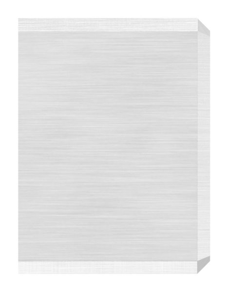 Support mural pour tube carré 30 x 30mm