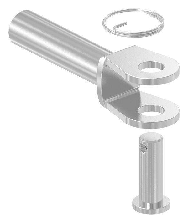 Gabelterminal mit Innengewinde rechts M8 V4A-11-2902.1