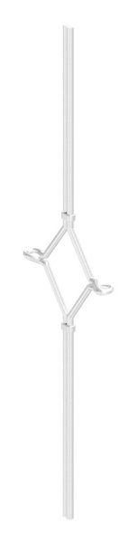Barre oculaire avec ornement central, V2A