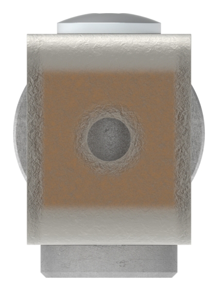 Charnière de portail M20 | réglable | soudable | acier (brut) S235JR