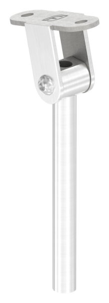 Stift mit Anschlussplatte und Gelenk fuer LED-Handlauf- V2A-88-11LED-NU-02-240.KD