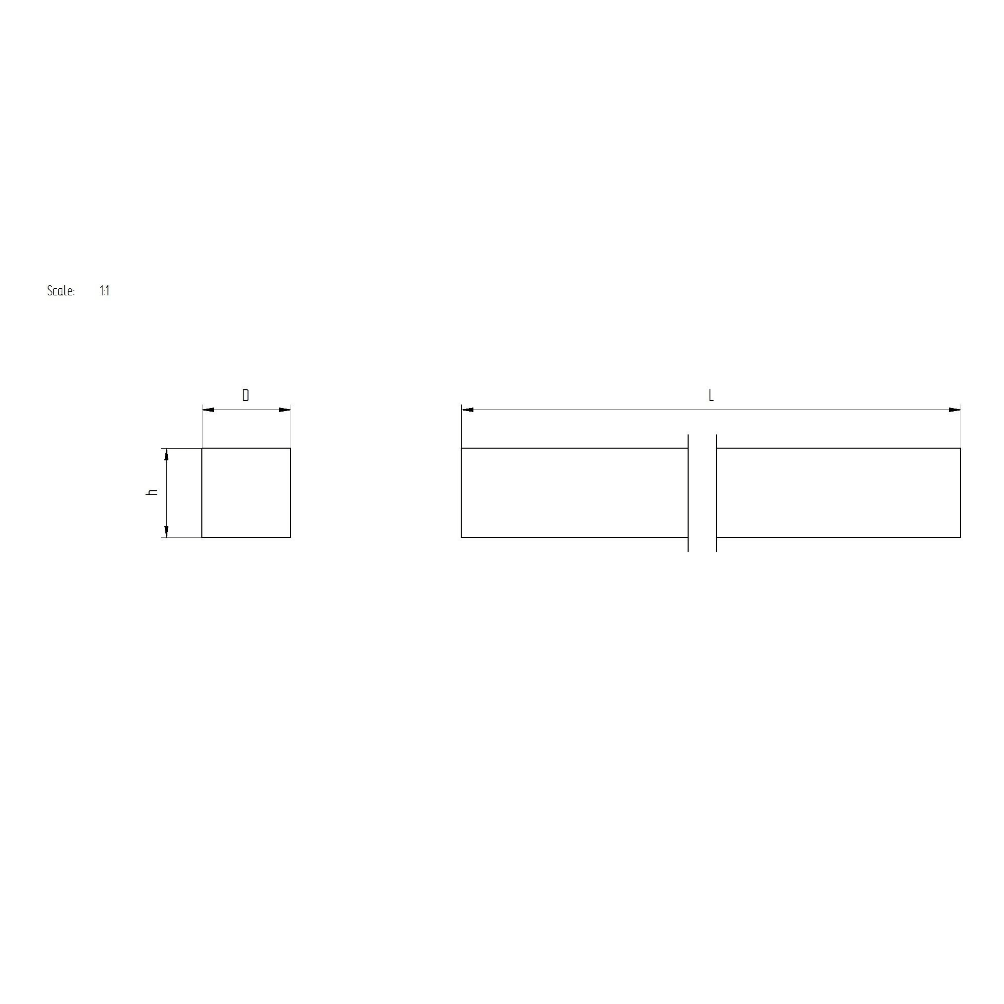 Holzhandlauf Eiche massiv 40 x 40 mm L=3000 mm roh-89-11WD40X40L3000-A.4