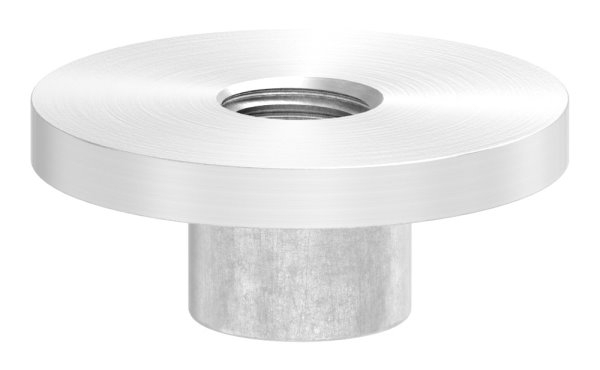 Plaque plate avec M10 pour tube Ø 33,7 mm V2A