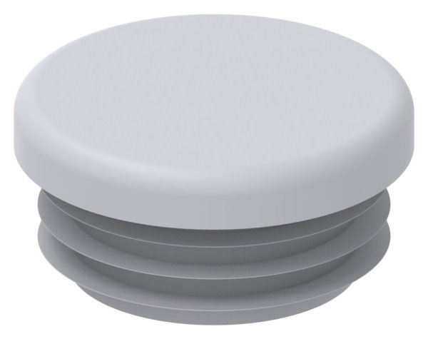 Capuchon en plastique pour tube rond 33.7mm