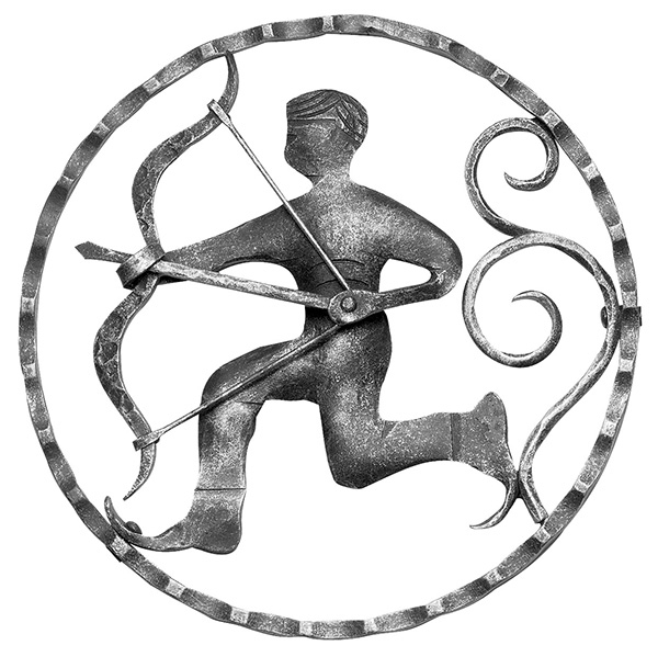 Sternzeichen Schuetze - Ø 200x5 mm - Stahl S235JR- roh-30-3186.8