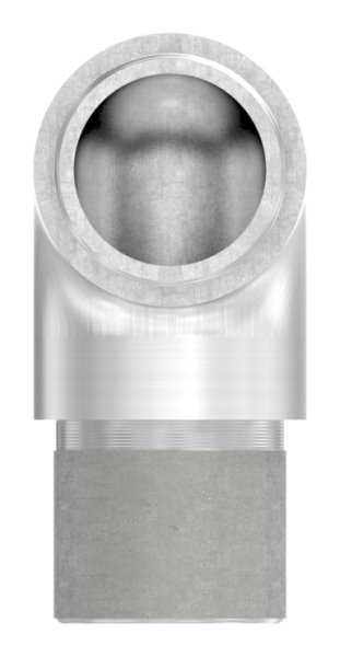Coude 90° étroit, pour tuyau 26,9 x 2,0mm, V2A