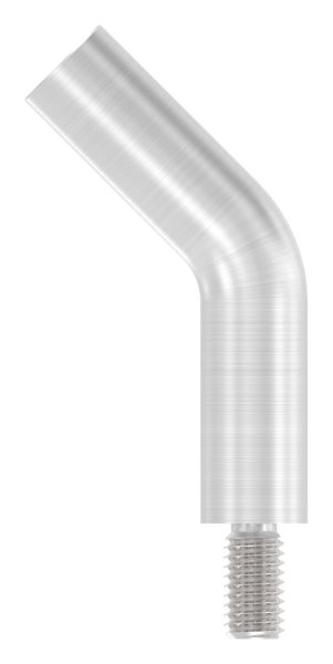Goupille | coudée à 135° | dimensions : 60x14 mm | filetage : M8x15 mm | à souder sur | V2A