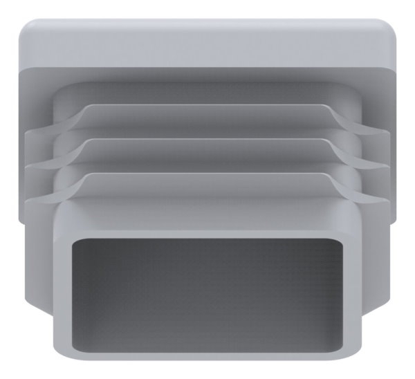 Capuchon plastique pour tube carré 30x30mm