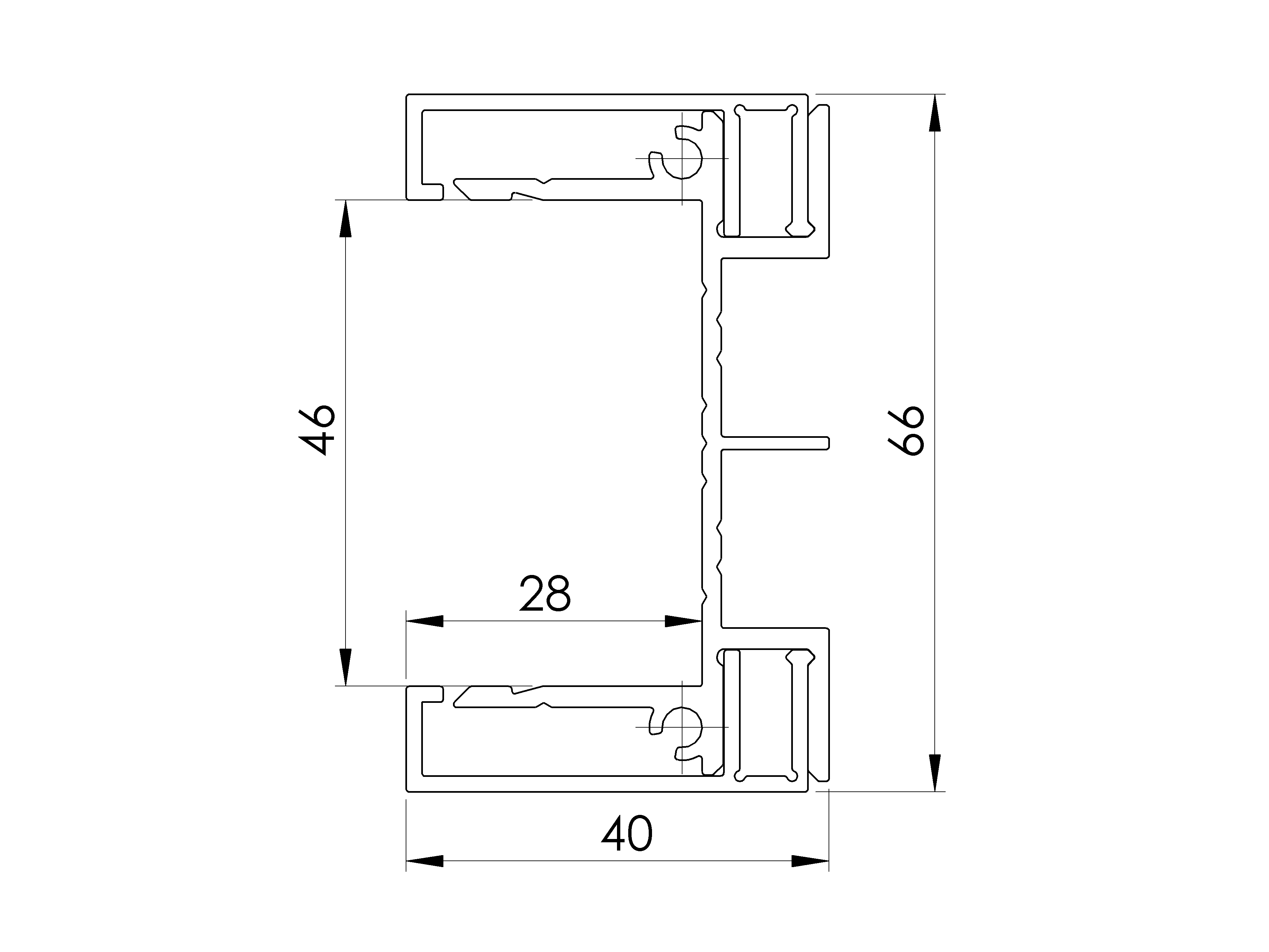 Zaunadapter Set Aluminium 1700 mm Anthrazit RAL 7016 fuer Zaunlamellen-89-11FGA461700R7016-A.4