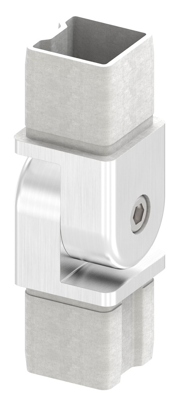 Joint de raccordement pour tuyau 30x30x2mm, V4A