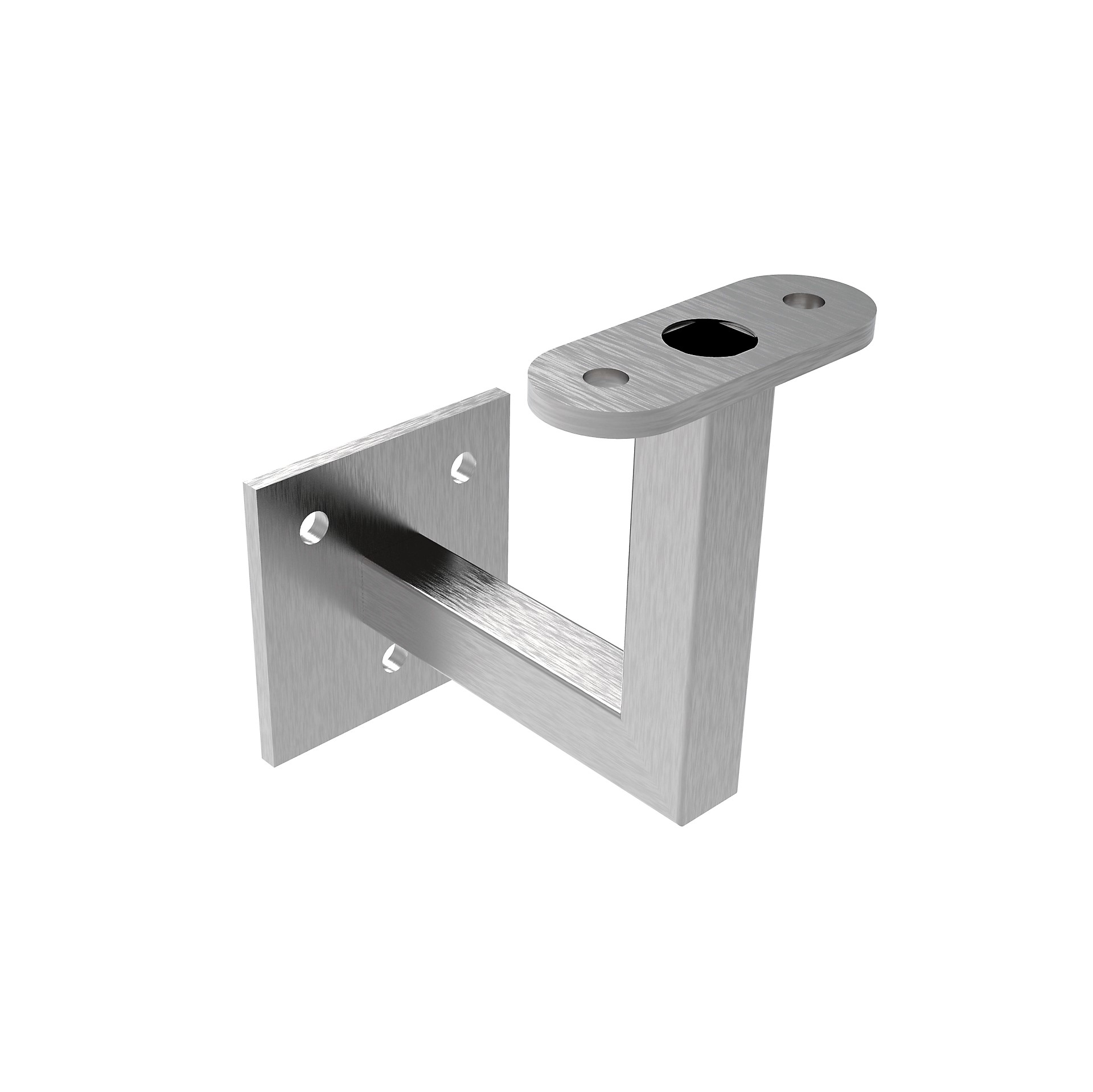Handlaufhalterung Edelstahl AISI 304 Schliff mit Innengewinde LED-89-11A4111000LED-A.4