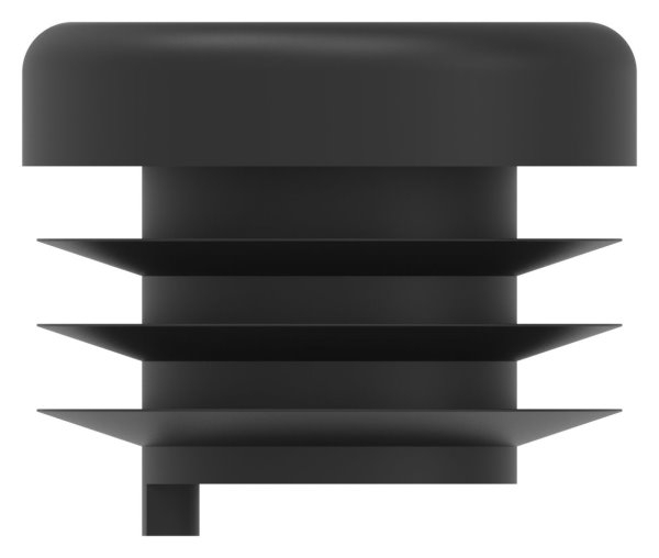Capuchon en plastique pour tube rond 21.3mm