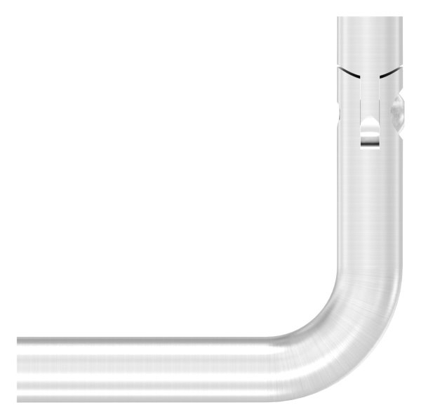 Equerre | Ø 14 mm | avec joint et 2x filetage femelle : M6 M8 | V2A
