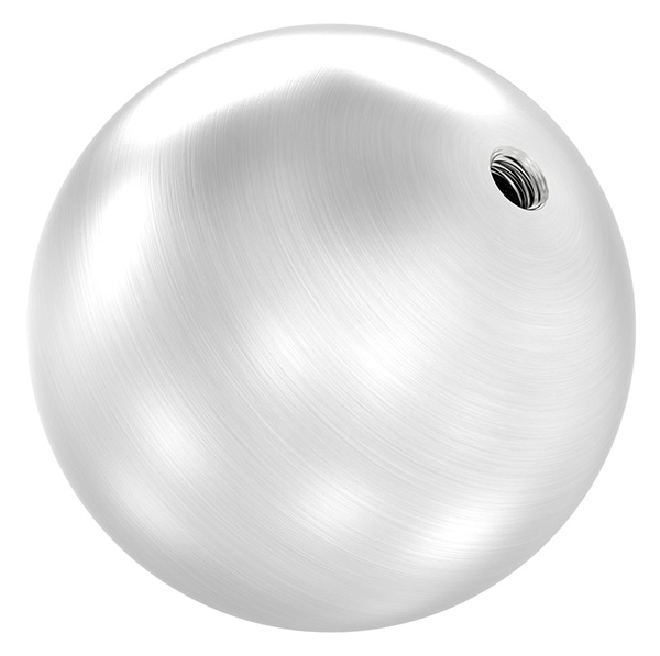 Hohlkugel - Ø 70 mm - mit Gewinde- M8 - V2A-11-4063.4