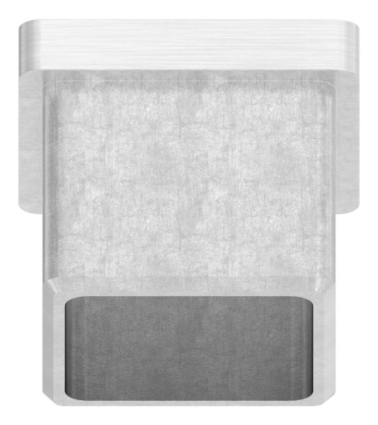 Bouchon V2A à coller pour tube 30x30x2,0 mm