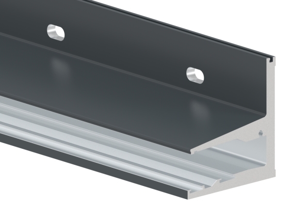 Vordachprofil eleganza canopy- L- 2005mm- RAL7016-88-11VDE-2000.7016