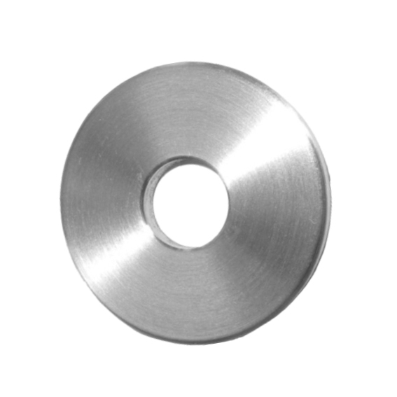 Endkappe Edelstahl AISI 316 D 50 mm d 10-5 mm mit Oeffnung geschliffen-89-11A14173205010-A.4
