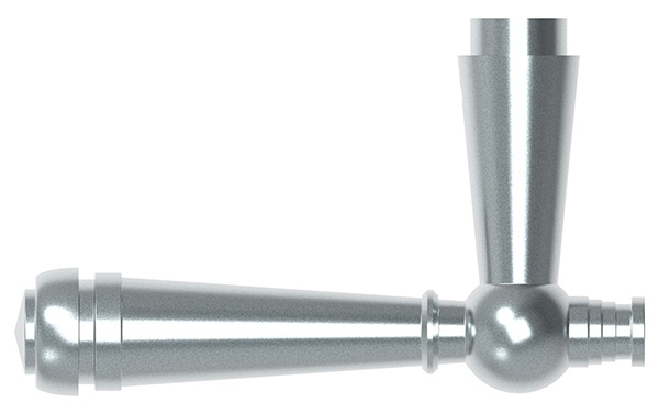 Tuergriff - Masse- 120x70 mm - beidseitig verwendbar - Stahl S235JR-30-3270.8