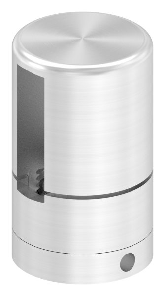 Support de base Brenk pour barres plates 30 x 8mm, V2A