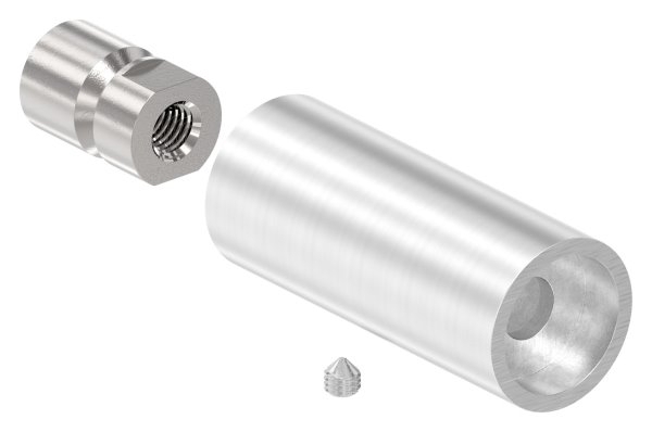Tube d'écartement V2A pour les poignées de poussée (plat)