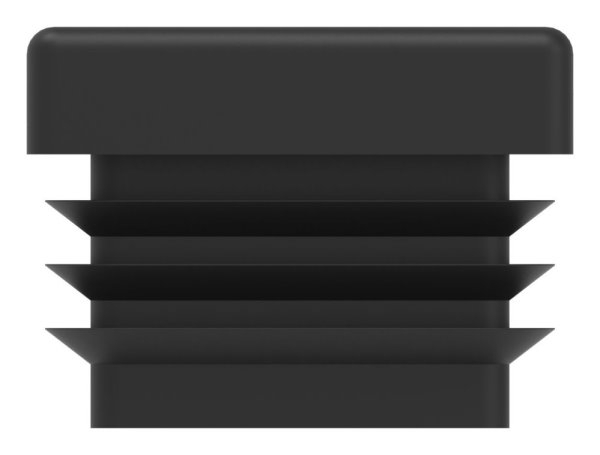 Capuchon en plastique pour tube carré 30x30mm avec M10
