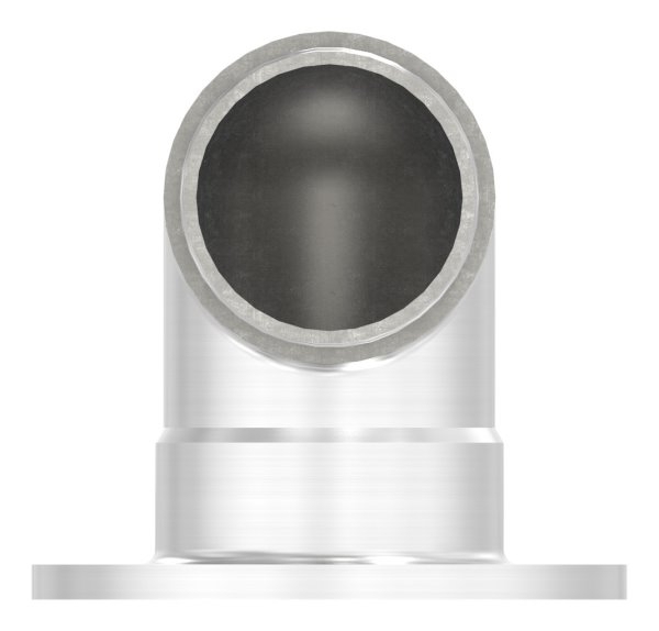 Support mural 90° court, pour tube rond Ø 42.4x2.0 mm V2A