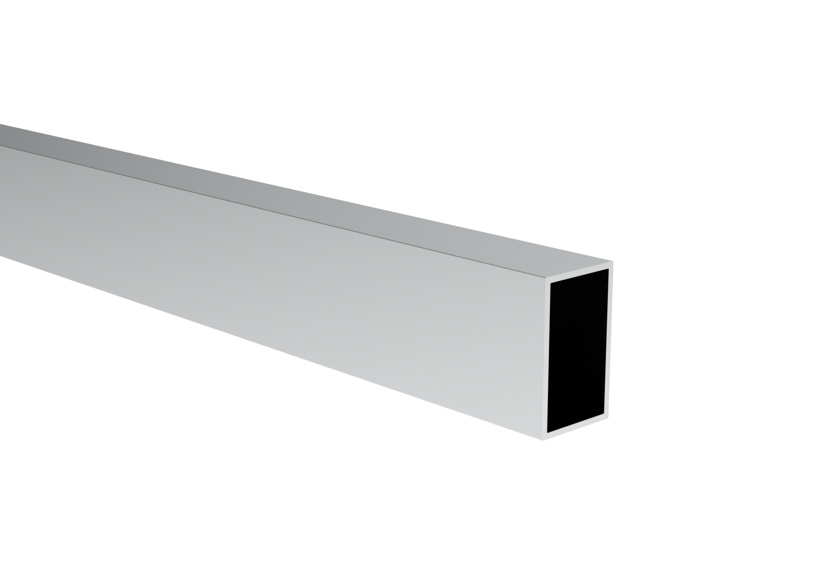 Aluminium Rechteckprofil 50x30x2 mm- Laenge 6000 mm- roh-89-11AL50X30X26000-A.4