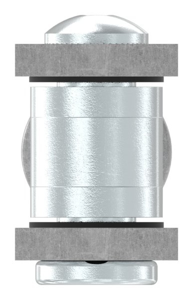 Charnière M22 | réglable | soudable | acier (brut) S235JR