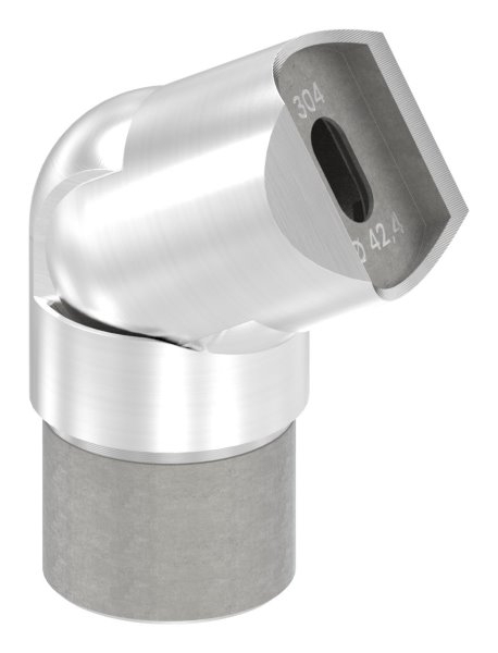 Pièce de jonction, pour tube 42.4 x 2.0mm, V2A