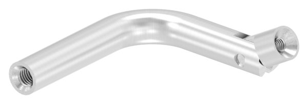 Equerre | Ø 14 mm | avec joint et 2x filetage femelle : M6 M8 | V2A
