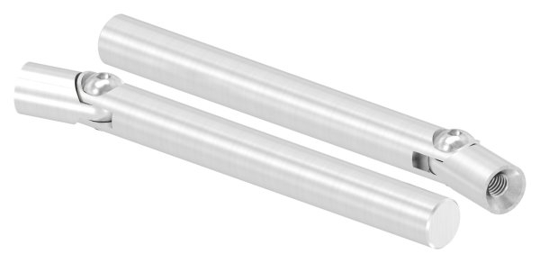 Broche Ø 12mm, longueur : 120mm, avec filetage intérieur, V2A