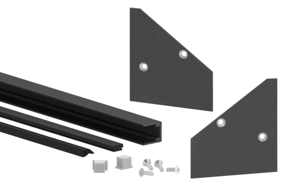 Montage-Set Glas 21-52mm eleganza canopy- fuer L- 2-005m-88-11VDE-GU-2000-21.DB703