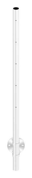 Gelaenderpfosten seitliche Montage fuer 5 Querstabhalter M6 Laenge- 1190 mm V2A-14-0021.4