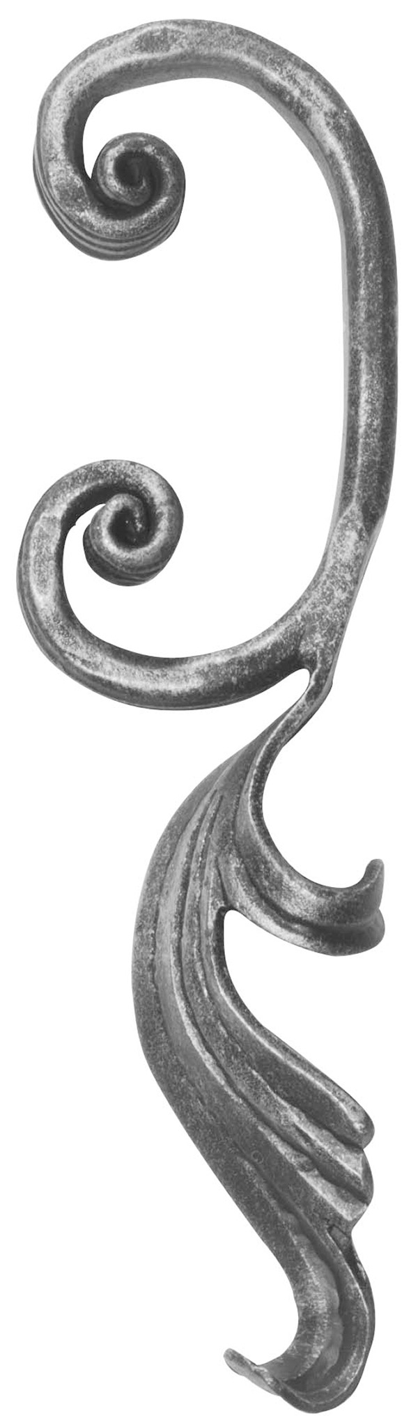 Maître baroque | Dimensions : 65x225 mm | Matériau : 16x8 mm | Acier S235JR, brut