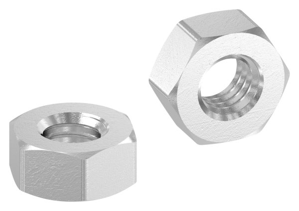 Ecrou hexagonal | Filet à droite | Filet M4 | DIN 934, A2 | V2A