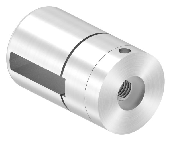 Support de base Brenk pour barres plates 30 x 6mm, V2A