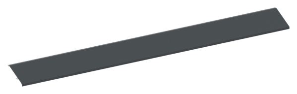 Design-Abdeckung fuer eleganza canopy- L- 1605mm- RAL7016-88-11VDE-AB-1600.7016