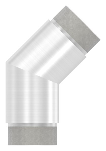 Coude d'angle 135°, pour tube rond Ø 48.3x2.0 mm V2A