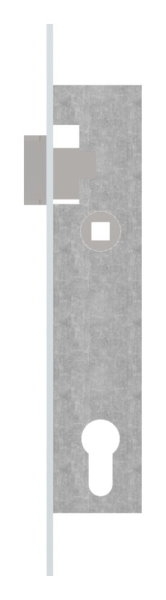 Rohrrahmenschloss verzinkt- Abstand 92 mm verzinkt- Dornmass 24mm-88.1140107