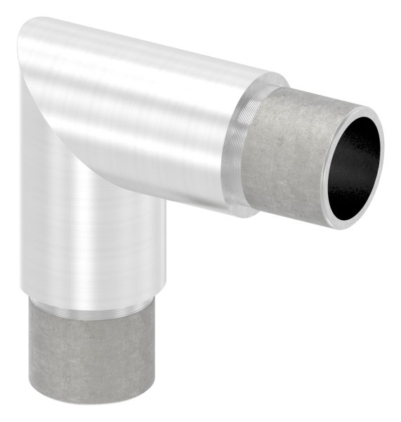 Eckbogen 90°- fuer Rundrohr Ø 26-9x2-0 mm V4A-11-3612.1