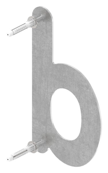 Buchstabe d - klein - Masse- 110 mm x 155 mm - V2A-11-8063.4