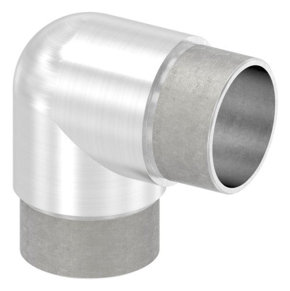 Coude 90° étroit, pour tube rond Ø 42.4x2.0 mm V2A