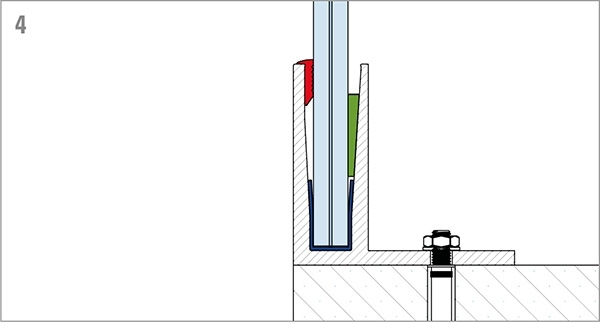 Profilé aluminium | MASSIVE2 | longueur : 6000 mm | montage latéral | aluminium