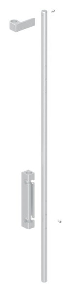 Bodenriegel XL mit Laenge 1000mm- zum Anschrauben- blank-88-1156711-ALU.BL