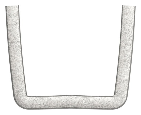 Bund - 1 Stueck - Material- 16x4 mm - Innenmass- 26x27 mm - Stahl -Roh- S235JR-30-6709.8
